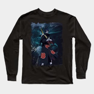 KISAME HOSHIGAKI MERCH VTG Long Sleeve T-Shirt